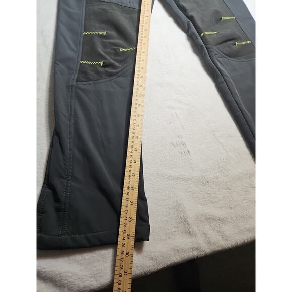 Men's Thermal Hiking Pants Softshell Waterproof Winter Outdoor Ski Snow Trousers - Picture 8 of 10